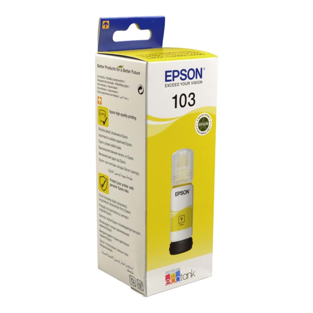 Epson Mürekkep Orj. T103 Yellow 65ml